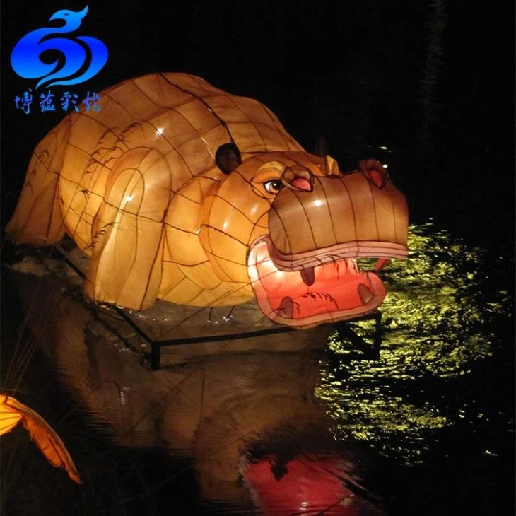 Theme Park Attractions New Year Silk Lantern Festival